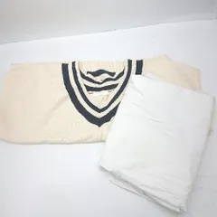 ◇ ⊂ who's who Chico フーズフーチコ シャツ ニットベスト サイズF アイボリー ホワイト レディース E  【1501160005434】