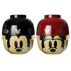 【特価商品】ディズニー ミッキー&ミニー 茶碗 大 SAN2555