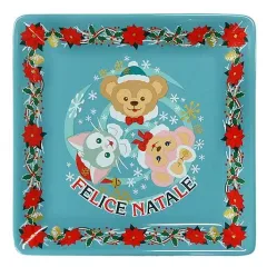 【中古】皿・茶碗(キャラクター) ダッフィーのクリスマス スーベニアプレート 「クリスマス・ウィッシュ2014」 東京ディズニーシー限定