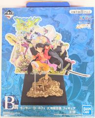 BANDAI SPIRITS 이치 반 쿠지 원피스 WT100 기념 오다 에이이치로 신작 대해적 백경 B상 원숭이·D·루피 대해적 백경 피규어