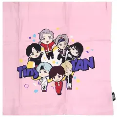 【中古】抱き枕カバー・シーツ BTS(防弾少年団) クッションカバー(ピンク) 「TinyTAN」