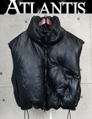 LV ルイヴィトン ダウンベスト S ブラック Virgil Abloh 美品 LOUIS VUITTON ルイヴィトン ダウンベスト S ブラック Virgil Abloh期