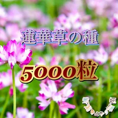 蓮華草の種のサムネイル