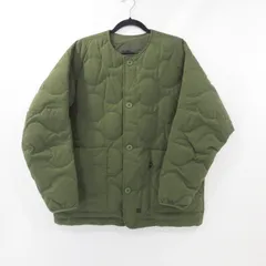 【姫路東店】 中古 DAIWA PIER39 | ダイワピア ダウンジャケット TECH QUILT DOWN LINER CARDIGAN BJ-26022W オリーブ サイズ：S 【096】