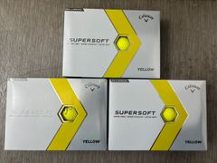 【浦安店】【新品未使用】キャロウェイ  スーパーソフト イエロー 3ダースセット　u00261