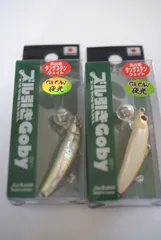 ジャクソン　ズル引きゴビー　45mm　4.5g　ズルビキゴビー　2個セット　アバウトシャッドⅡ　グローアルビノ　ズルビキ　ゴビーのサムネイル
