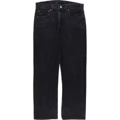 古着 リーバイス Levi's 501 ブラックデニム ストレートデニムパンツ メンズw32相当/eaa554414