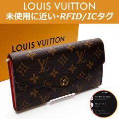 【極上美品】ルイヴィトン LOUIS VUITTON モノグラム ポルトフォイユ・サラ M62236 RFID ICタグ コクリコ 送料無料 送料込み