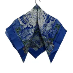 HERMES】エルメス カレ90 AZVLEJOS アズレージョ スカーフ