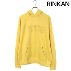 フォグ  ESSENTIALS HOODIE LIGHT TUSCAN ロゴプルオーバーパーカー メンズ Lのサムネイル