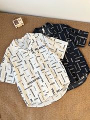 春夏 カジュアルシャツ 半袖 メンズ GUAYABERAグアヤバラのシャツ 涼しい 通気 柄付き おしゃれ 大きいサイズ