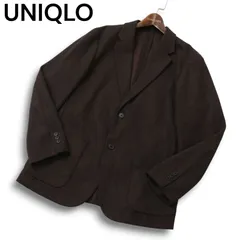 UNIQLO ユニクロ 秋冬★ ウールライク コンフォート テーラード ジャケット Sz.L メンズ