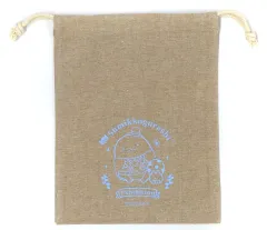 【中古】雑貨 とかげ 巾着 「すみっコぐらし展 10th Anniversary ～すみっこ表彰式～」 物販購入先着プレゼント