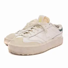 ニューバランス NEW BALANCE CT302LF スニーカー シューズ ローカット レザー 24.5cm 白 ホワイト /FT
