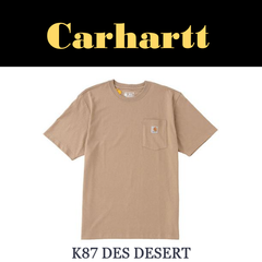 新品 未使用 CARHARTT(カーハート) ポケットTシャツ K87