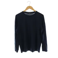トゥモローランド TOMORROWLAND ウールジャージー クルーネックカットソー REDA ACTI UTILITY Tシャツ 長袖 ロンT M 紺 /NR ■OSのサムネイル