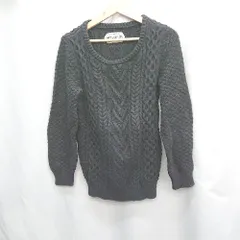 ◇ ⊇ SHINZONE シンゾーン 長袖 ケーブル編みニット サイズ ネイビー系 メンズ E  【1505220014411】