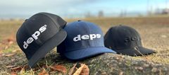 デプス　ロゴキャップ 　ネイビー×ホワイト　deps LOGO CAP