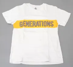 【中古】Tシャツ(男性アイドル) GENERATIONS Tシャツ ホワイト Lサイズ 「GENERATIONS WORLD TOUR 2015 ”GENERATION EX”」 会場限定 