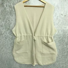 terawear emu テラウェア エミュ キルト ベスト アイボリー LLサイズ 〇□