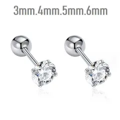 ピアス スワロフスキー シルバー SILVER999 シンプル 誕生日 記 念日 クリスマス 母の日 テレワ ーク 金属アレルギー対応