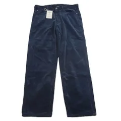 AURALEE オーラリー A7AP03FN WASHED CORDUROY 5P PANTS  ウォッシュド コーデュロイ 5ポケット パンツ ネイビー系 4【中古】のサムネイル