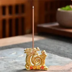 最終値下げ!中国製 銀メッキ?吊り香炉 唐木 アンティーク