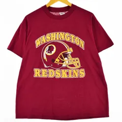 80年代 チャンピオン Champion トリコタグ NFL WASHINGTON RED SKINS ワシントンレッドスキンズ スポーツプリントTシャツ USA製 メンズM ヴィンテージ /eaa324616