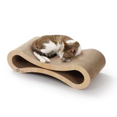 バリバリベッド 爪とぎ 8 猫壱 ライトブラウン by