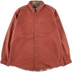 古着 エルエルビーン L.L.Bean ダックワークシャツジャケット カナダ製 メンズXL/eaa440143