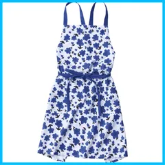 【特価商品】エプロン ブロンマBlomma レップRep ブルー 73×84cm