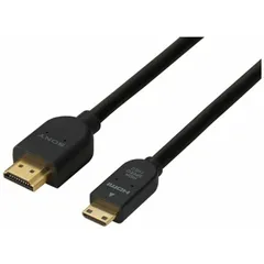 【 新品 未開封 】 ソニー HDMI変換・延長プラグ ブラック [1m /HDMI⇔miniHDMI /スタンダードタイプ /4K対応] DLC-HEM10 未使用 送料無料