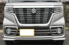 新車外し】 スペーシア カスタム MK53S 純正 フロント アッパー グリル