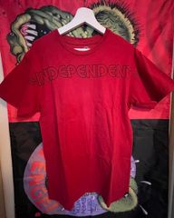 Independent 赤　Tシャツ　インディペンデント　バンズ