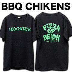 BBQ CHICKENS / PIZZA OF DEATH 両面プリントTシャツ Sサイズ バーベキューチキンズ ピザオブデス 横山健