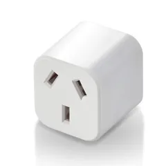 【在庫セール】変換プラグ 日本用 O2タイプ エレコム ホワイト T-NHPAO2WH