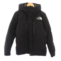 ザノースフェイス THE NORTH FACE バルトロライトジャケット ダウン ナイロン アウター ショート丈 フード ロゴ 刺繍 S 黒 ブラック ND91950 /BB