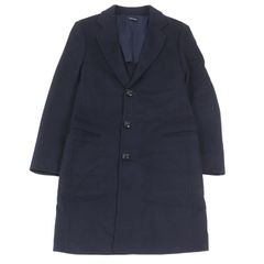 ジョルジオアルマーニ　黒タグ　カシミヤ混　チェスターコート　46 ジョルジオアルマーニ黒タグカシミヤ混チェスターコート46