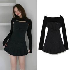 ANDMARY Bonnie denim mini dress ワンピースのみ - メルカリ