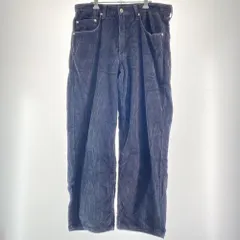 【中古】LEVI'S Silver Tab BAGGY コーデュロイパンツ サイズW34 ブラック 39290-0010[17]