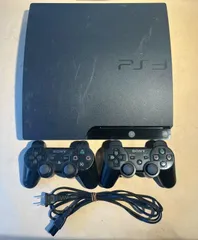 PlayStation 3 本体　コントローラー付きCECH–3000A ブラック　【通電確認済】動作未確認