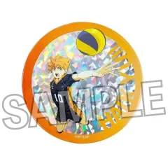 【中古】バッジ・ビンズ 日向翔陽 ゴミ捨て場の決戦ver. ギラギラ缶バッジ 大 「ハイキュー!!」