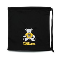 【ネーム刺繍無料】ウイルソン ウイルソンベア グローブ袋 イエロー WB5745403 野球 グローブケース Wilson