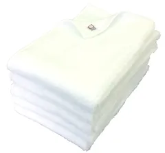 【新着商品】吸水速乾 無地 OSKシリーズ 今治タオルブランド認定 コットン100％ ホワイト5枚 フェイスタオル