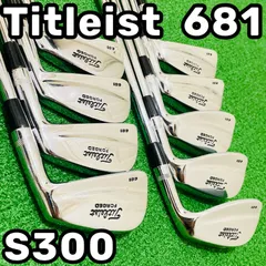 9134 Titleist 681 タイトリスト メンズ 右利き 9本セット 9134 Titleist 681 タイトリスト メンズ 右利き 9本セット 681