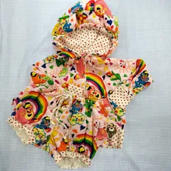 【まとめ売り 女の子】ジャム JAM パーカー パンツ セットアップ 100cm 子供服 中古