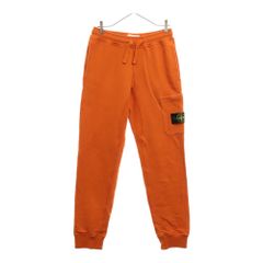 STONE ISLAND (ストーンアイランド) SWEAT CARGO PANT スウェットカーゴパンツ オレンジ