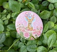 EVERLAND ローズフェスティバル ロロッティ ポールバセット フェネックフォックス 記念 バッジ