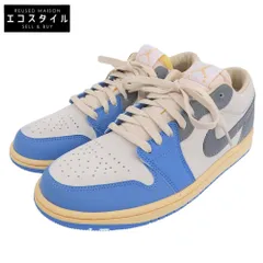 NIKE ナイキ 未使用 AIR JORDAN 1 LOW SE Tokyo96 スエード スニーカー シューズ メンズ ブルー ライトグレー 26.5cm DZ5376-469 8.5(US)