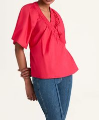 新品未使用 Merlette LUCID TOP マーレット ルーシッド RED レッド ブラウス Blouse